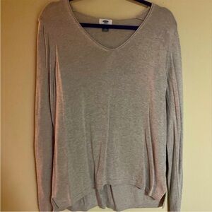 Old Navy Oatmeal Cream Sweater